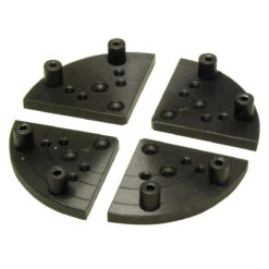 HOLZMANN - DP95PS - Plateau De Reprise 125 Mm - 4 Mors Pour Mandrin DP95