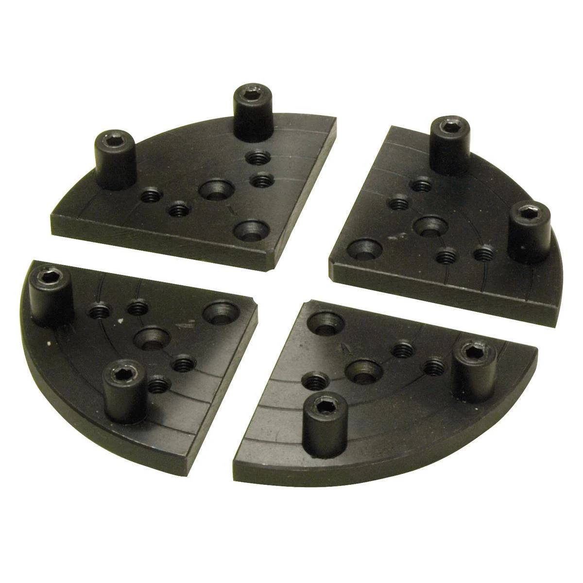 HOLZMANN - DP95PS - Plateau De Reprise 125 Mm - 4 Mors Pour Mandrin DP95 2 HOLZMANN - DP95PS - Plateau De Reprise 125 Mm - 4 Mors Pour Mandrin DP95