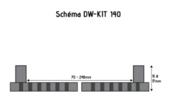 HOLZPROFI - DW-KIT140 Coffret Mandrin 4 Mors & Accessoires -Outils Ménagers Boutique HOLZPROFI DW KIT140 Coffret mandrin 4 mors Accessoires D 3