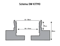 HOLZPROFI - DW-KIT140 Coffret Mandrin 4 Mors & Accessoires -Outils Ménagers Boutique HOLZPROFI DW KIT140 Coffret mandrin 4 mors Accessoires D 5