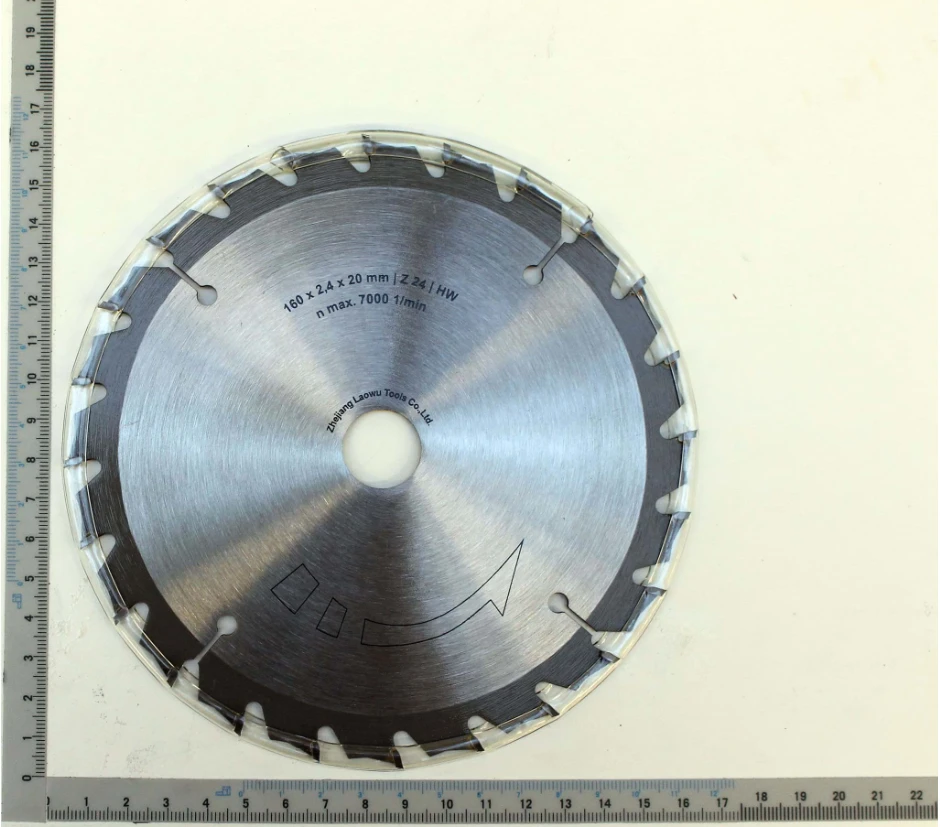 SCHEPPACH - Lame HW ø160x20 Mm Pour Scie Plongeante PL55 Et Kity 550 - 24 Dents 4 SCHEPPACH - Lame HW ø160x20 Mm Pour Scie Plongeante PL55 Et Kity 550 - 24 Dents – Image 2
