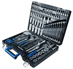 SCHEPPACH - TB217 - Valise à Outils - 217 Outils En Acier Chrome Vanadium